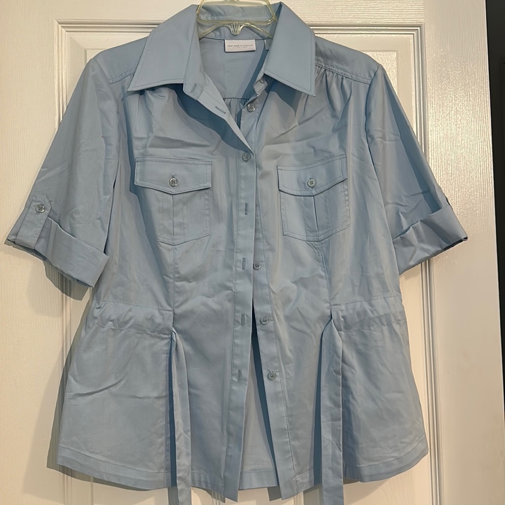 Belted Blouse